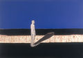 Michalis Manoussakis, Untitled, 2003, acrylic and charcoal on wood, 140 x 100 cm