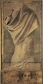 Miltos Pantelias, Silene Caroliniana, mixed media on canvas, 94 x 49 cm