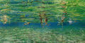 Maria Filopoulou, Swimmers under the water, 2000-01, oil on canvas, 120 x 200 cm