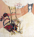 Αχιλλέας Χρηστίδης, Χωρίς τίτλο, 1995, λάδι σε μουσαμά, 130 x 120 εκ.