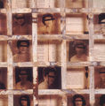 Ανδρέας Βούσουρας, Η συνέχεια στο επόμενο, 2000, ξύλο, λάμες κρεββατιού, σελίδες βιβλίου, φωτοτυπίες