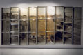 Μαίρη Χρηστέα, Η Πόλη, 2003, ψηφιακές φωτογραφίες, ανοξείδωτα πλαίσια, 2,10 x 4,50 μ.