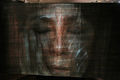 Μαίρη Χρηστέα, 2013, βιντεοπροβολή σε σχέδιο, 200 x 339 εκ, “Across”, John F. Kennedy Gallery, Ελληνοαμερικανική Ένωση, Αθήνα