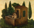 Nikos Angelidis, Erotic, 2004, acrylic on canvas, 50 x 60 cm
