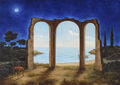 Nikos Angelidis, Morning view, 2004, acrylic on canvas, 50 x 70 cm