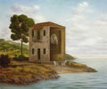 Nikos Angelidis, Family Home, 2007, oil on canvas, 100 x 120 cm