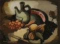 Αγήνωρ Αστεριάδης, Νεκρή φύση, 1937, λάδι σε καμβά, 31 x 46 εκ.