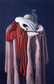 Σαράντης Καραβούζης, Το κλειδί, 1996, λάδι σε μουσαμά, 100 x 65 εκ.