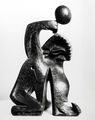 Michalis Tombros, Monster-Symbol, 1954, bronze, 41.5 x 27 x 18.5 cm