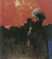 Θεόδωρος Στάμος, Ανατολή για τον E.W.R., 1958, λάδι σε καμβά, 203 x 178 εκ.