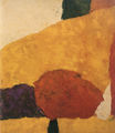 Theodoros Stamos, Red Sea Terrace, 1958, oil and magna on canvas, 203 x 178 cm