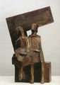 Θύμιος Πανουργιάς, Κοπελιές, 1972, χυτός ορείχαλκος, 47 x 30 x 30 εκ.