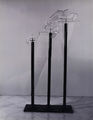 Nakis Tastsioglou, Triptych (a,b,c), 2002, plexiglas, iron