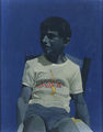 Δημοσθένης Σκουλάκης, Super (ο γιός μου), 1971, λάδι σε μουσαμά, 90 x 70 εκ.