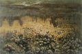 Irini Iliopoulou, Swamps, 1992, oil on canvas, 92 x 146 cm