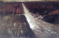 Irini Iliopoulou, Vines, 1992, oil on canvas, 130 x 195 cm