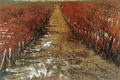 Irini Iliopoulou, Vines, 1992, oil on canvas, 160 x 240 cm
