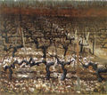 Irini Iliopoulou, Vines, 1992, oil on canvas, 160 x 180 cm