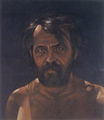 Kyriakos Katzourakis, Dimitris, 1978, oil on canvas, 60 x 40 cm