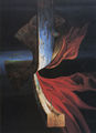 Hermann Blauth, Sofia my Sun, 1990, oil, 100 x 70 cm