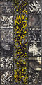 Γιώργος Κουβάκις, Χωρίς τίτλο, 1989, ακρυλικό σε καμβά, 180 x 90 εκ.