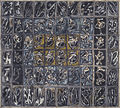 Γιώργος Κουβάκις, Χωρίς τίτλο, 2001, ακρυλικό σε καμβά, 80 x 90 εκ.