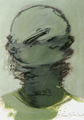 Γιώργος Γκολφίνος, Πορτραίτο, 2005, ακρυλικά σε χαρτί, 35 x 25 εκ.