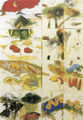 Γιώργος Γκολφίνος, Χωρίς τίτλο, 1996-97, μικτή τεχνική σε χαρτί, πανί και ξύλο, 205 x 147 εκ.