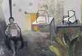 Ηώ Αγγελή, Οικεία Πράγματα, 2005-06, ακρυλικό σε καμβά, 120 x 180 εκ.