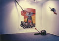 Leda Papaconstantinou, Recent events, 1985, installation, mixed media