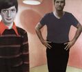 Μανταλίνα Ψωμά, Για πάντα μαζί-Γιάννης, 2000, λάδι σε μουσαμά, 150 x 170 εκ.