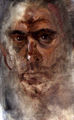 Christos Markidis, Portrait, 2005, oil on canvas, 50 x 30 cm