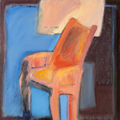 Μαρία Ζιάκα, Χωρίς τίτλο, 2005, λάδι, 50 x 50 εκ.