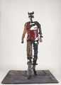 Γιώργος Αυγέρος, Μεταλλικός άνθρωπος, 1997, μέταλλο, ξύλο, ύψος 1,77 μ.