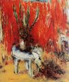 Κούλα Μπεκιάρη, Νεκρή φύση, 1969, λάδι σε μουσαμά, 136 x 110 εκ.