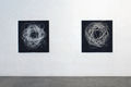 Δημήτρης Φουτρής, Blackboards, 2001, μαυροπίνακες, άσπρη κιμωλία,  100 x 100 εκ. και 120 x 120 εκ.