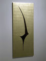 Dimitris Foutris, Thorn, 2009, wood, gold leaf 22k, casein paint, 140 x 60 cm