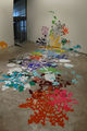 Martha Dimitropoulou, Splash, 2006, on site installation, adhesive vinyl, variable dimensions, Ileana Tounta Contemporary Art Center, Athens