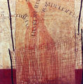 Νίκος Μιχαλιτσιάνος, Το ξύπνημα της πόλης, 1993, λάδι σε καμβά, 150 x 150 εκ.