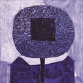 Nikos Michalitsianos, Tree, 1999, oil on canvas, 140 x 140 cm