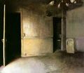 Τάσος Μισούρας, Το προκλητικό σκοτάδι, 1990, λάδι σε καμβά, 130 x 150 εκ.