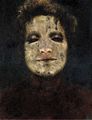 Τάσος Μισούρας, Dark Face, 2003, λάδι σε καμβά, 40 x 30 εκ.
