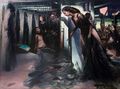 Tassos Missouras, Resize, 2012-13, acrylic and oil on canvas, 205 x 275 cm