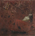 Μαριλίτσα Βλαχάκη, Χωρίς τίτλο, 2005, μικτή τεχνική, 50 x 70 εκ., ομαδική έκθεση "Μαρία Πολυδούρη, Χώρος Τέχνης 24, Αθήνα