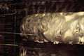 Δημήτρης Τράγκας, Zeppelin, 1993, βιομηχανικά υλικά, 350 x 400 x 500 εκ.