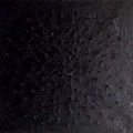 Dimitris Tragkas, The Door, 1991, mixed media on sheet iron and metal, 180 x 180 cm