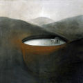 Μαριλίτσα Βλαχάκη, Χωρίς τίτλο, 1996, μικτή τεχνική (ακρυλικά και σκόνες), 100 x 120 εκ.