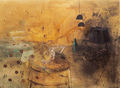 Γιάννης Καστρίτσης, Χωρίς τίτλο, 2003, λάδι σε μουσαμά, 197 x 267 εκ.