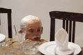 Μιχάλης Καλλιμόπουλος, Οικογενειακό Τραπέζι, 2011, μικτά υλικά, διαστάσεις μεταβλητές