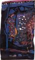 Vassilis Karakatsanis, Carpets 1, 1991, mixed media on paper, 30 x 20 cm